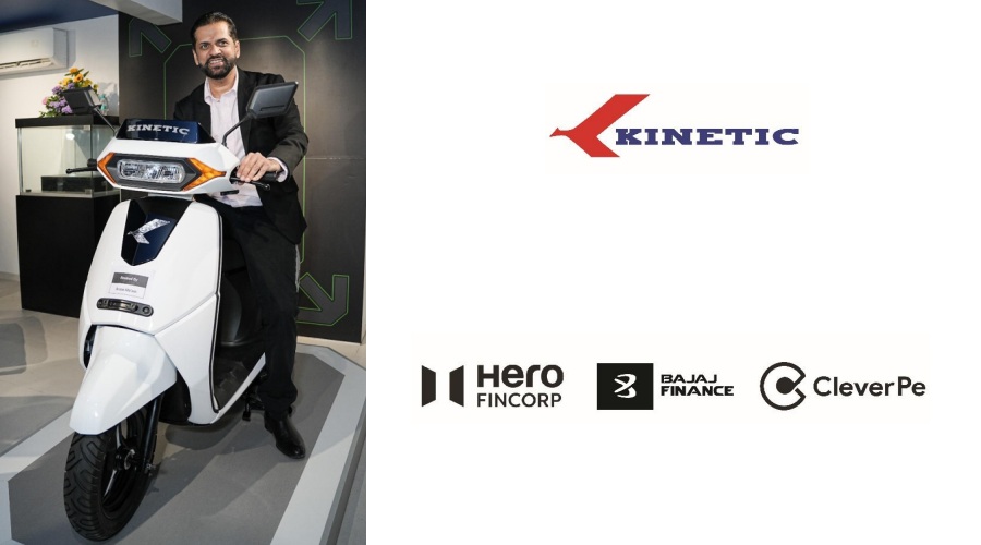 Kinetic Watts & Volts Strengthens Retail Financing with Hero FinCorp, Bajaj Finserv and CleverPe for Kinetic DX EV Range